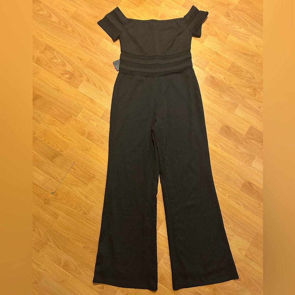 bebe NWOT Classic Black Jumpsuit